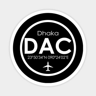 DAC, Dhaka Hazrat Shahjalal International Airport Magnet